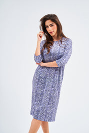 Square Dress - Ultraviolet