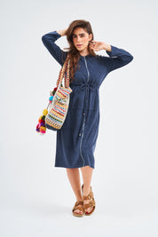 Robe à capuche PLC - Minuit
