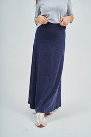 Falda maxi Dalia en lavado denim