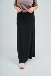 Falda larga maxi Black Dalia