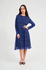 Slant Dress - Bleu Royal