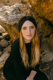 Black Sequin Headband