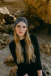 Black Tweed Headband