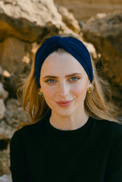 Navy Headband
