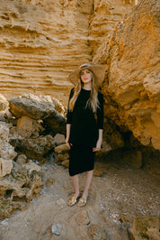 Triangle Back Top - Black