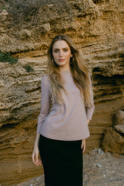 Basic Top - Mauve