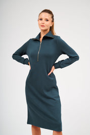 Serena Dress - Teal