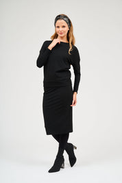 Pencil Skirt - Black