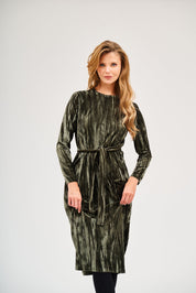 Loose Basic Dress - Olive