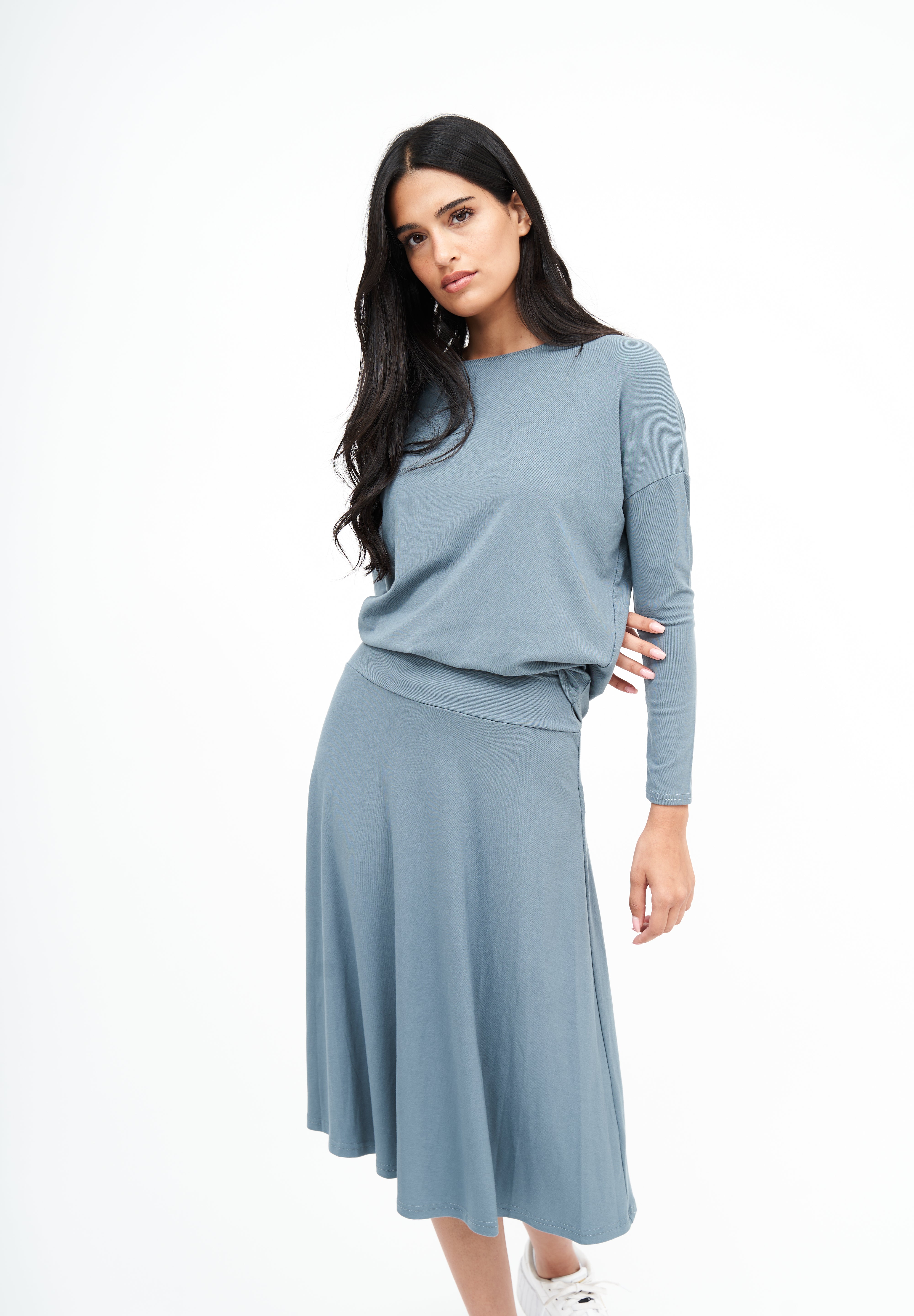 NW Dalia Skirt: Sea Foam