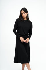 NW Dalia Top : Noir