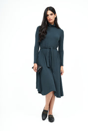 NW Flow Turtle Dress: Jade
