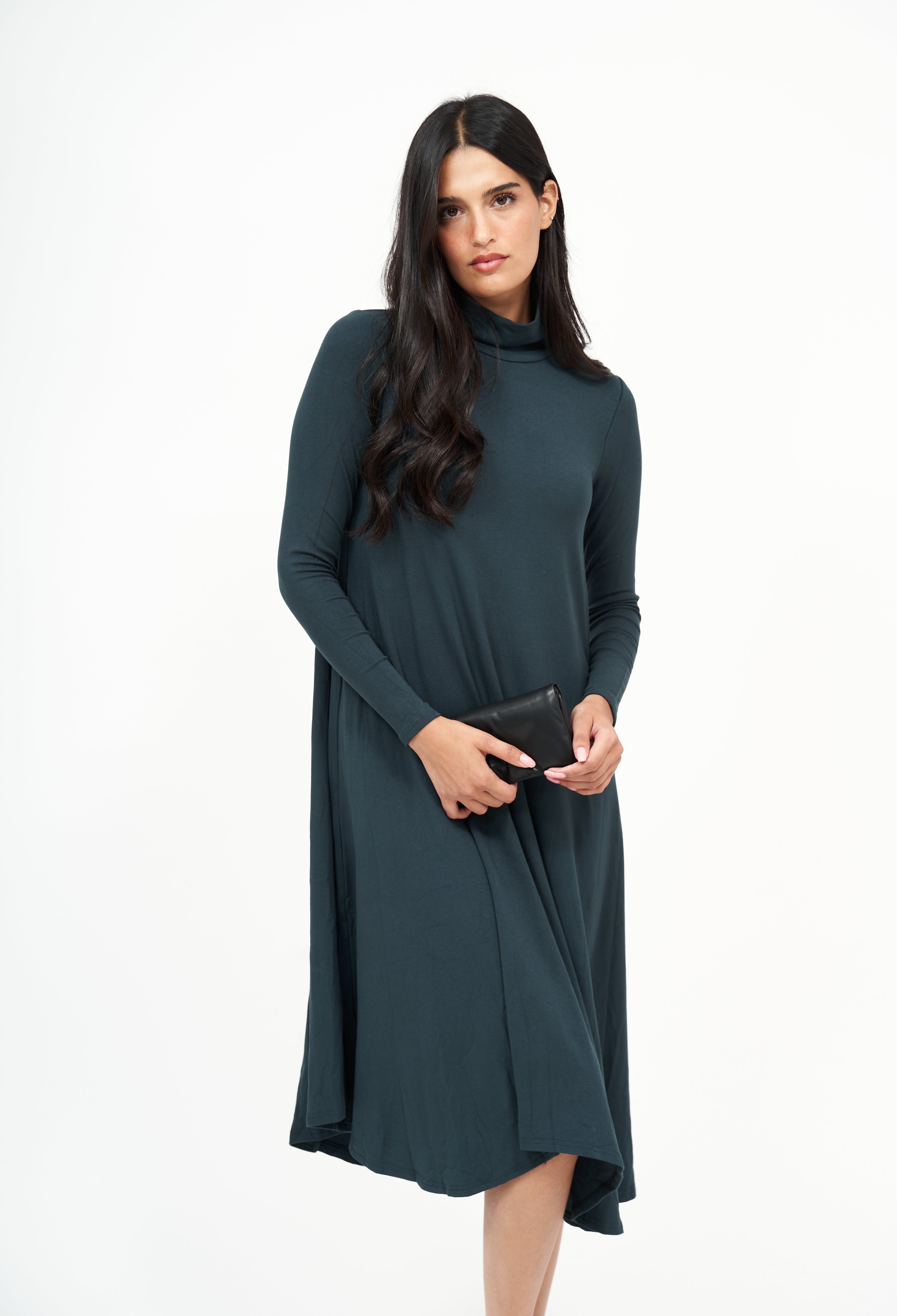 NW Flow Turtle Dress: Jade