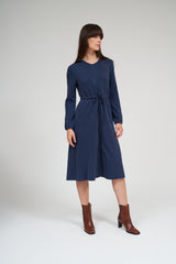 Lia Vestido - Azul Marino