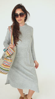 Pull-over robe PLC Terry Grey