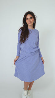 Dalia Top - Denim clair