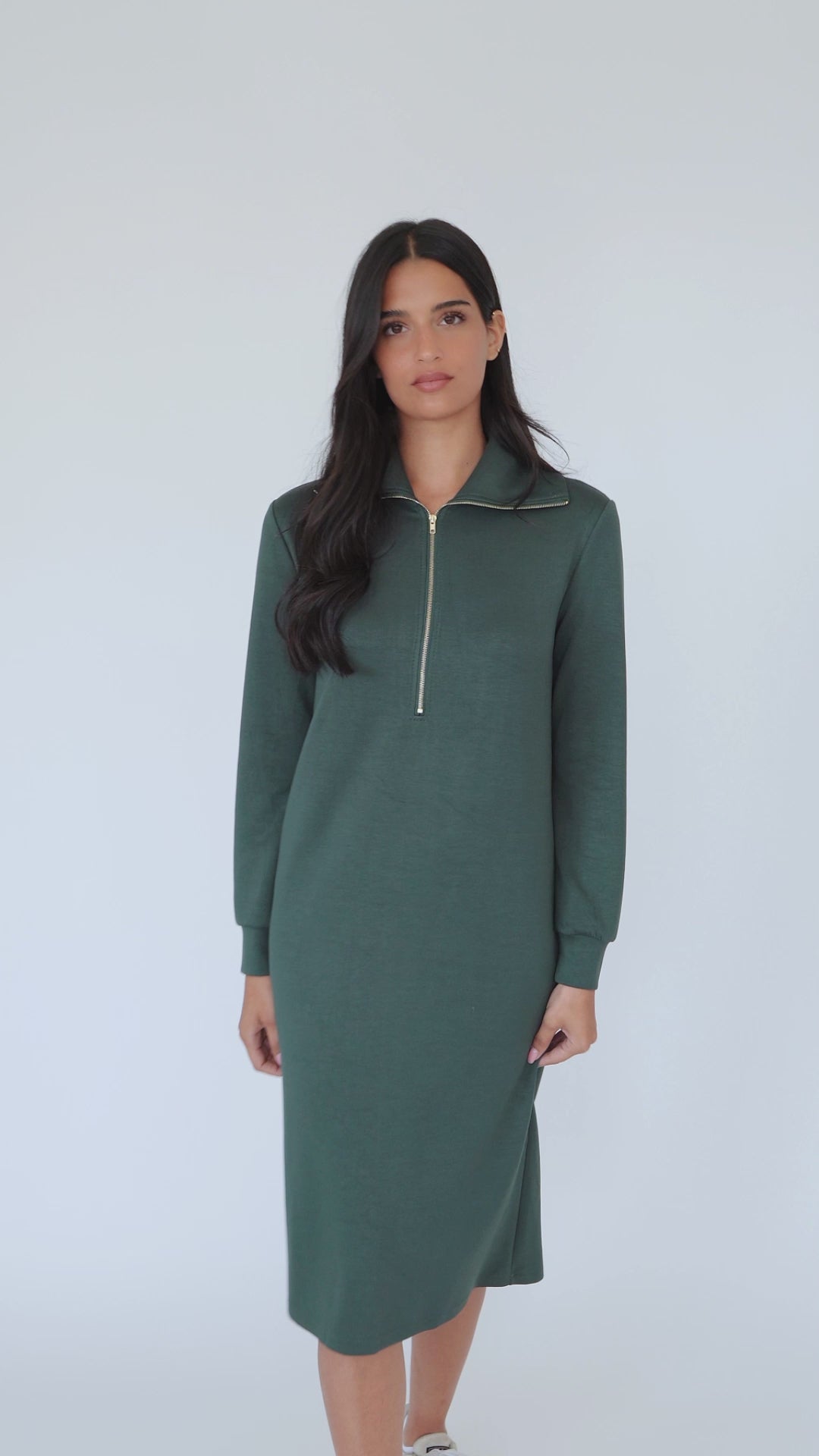 NW Serena Half Zip: Sage