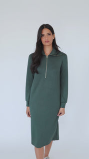 NW Serena Half Zip: Sage