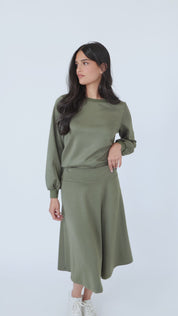 NW Shishi Skirt: Olive
