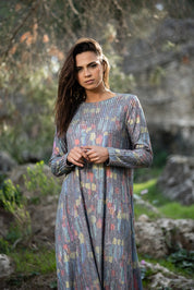 Multi Color Maxi Dress