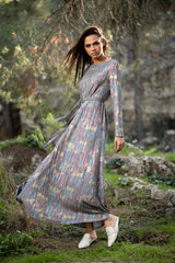 Multi robe maxi couleur