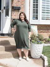 Olive Green Robe Swing