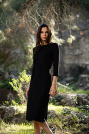 Black Swing Dress