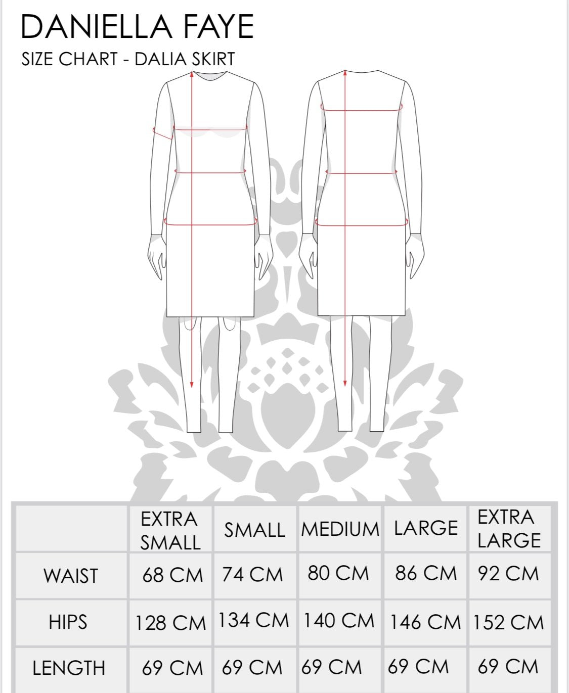 Heather Grey Dalia Skirt